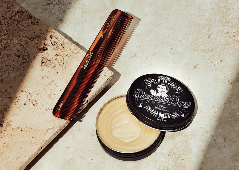 Dapper Dan Heavy Hold Pomade for Men, Strong Hold and High Shine Mens Hair Styling Product, Oil Based, Water Soluble, Liquorice and Vanilla Scent, 2 x 3.38 fl oz - Image 5